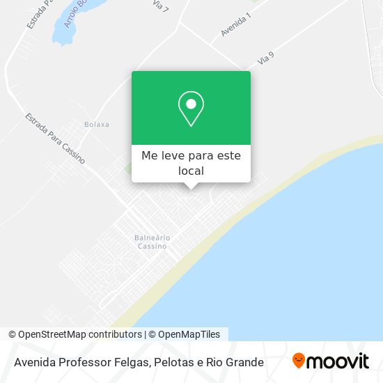 Avenida Professor Felgas mapa