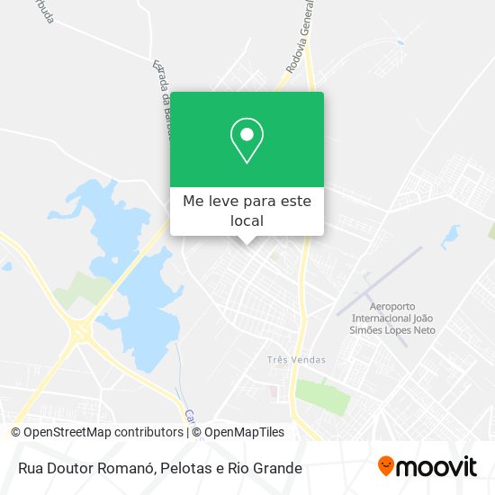 Rua Doutor Romanó mapa