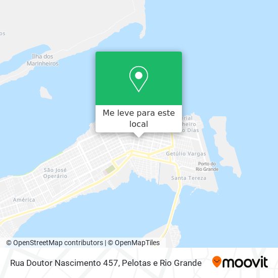 Rua Doutor Nascimento 457 mapa