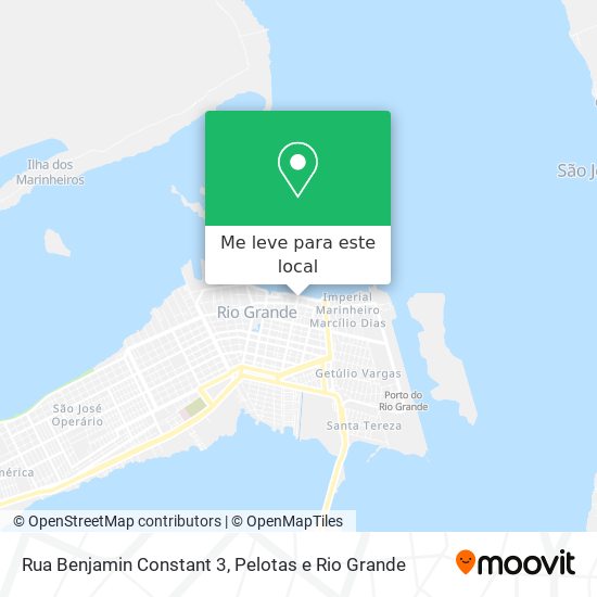 Rua Benjamin Constant 3 mapa