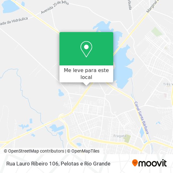 Rua Lauro Ribeiro 106 mapa