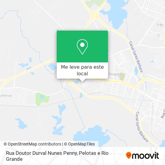 Rua Doutor Durval Nunes Penny mapa