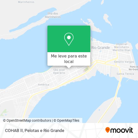 COHAB II mapa