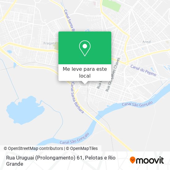 Rua Uruguai (Prolongamento) 61 mapa