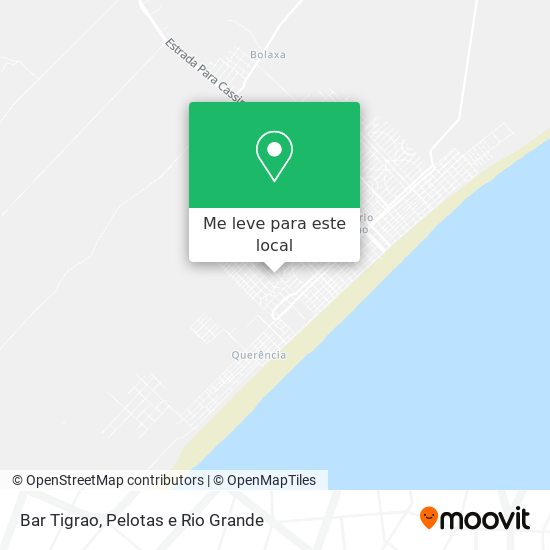 Bar Tigrao mapa