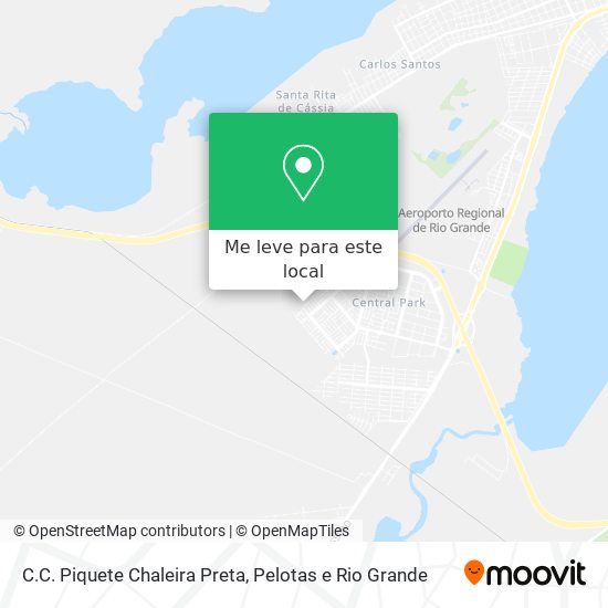 C.C. Piquete Chaleira Preta mapa