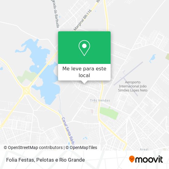 Folia Festas mapa