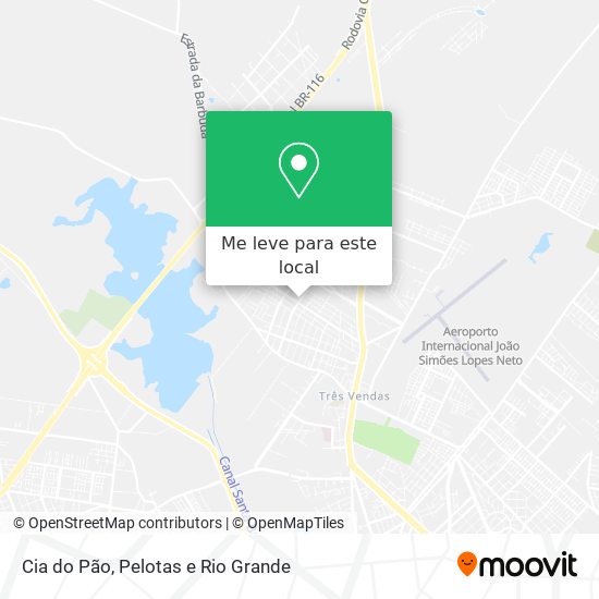 Cia do Pão mapa