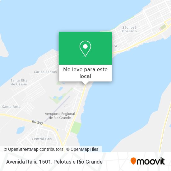 Avenida Itália 1501 mapa