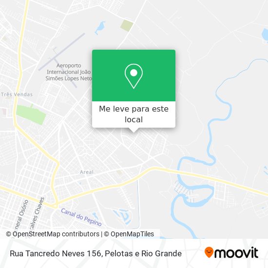 Rua Tancredo Neves 156 mapa