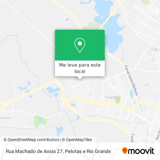 Rua Machado de Assis 27 mapa