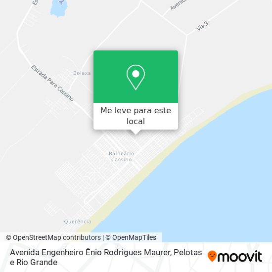 Avenida Engenheiro Ênio Rodrigues Maurer mapa
