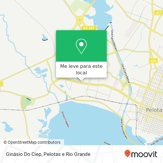 Ginásio Do Ciep mapa