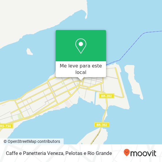 Caffe e Panetteria Veneza mapa