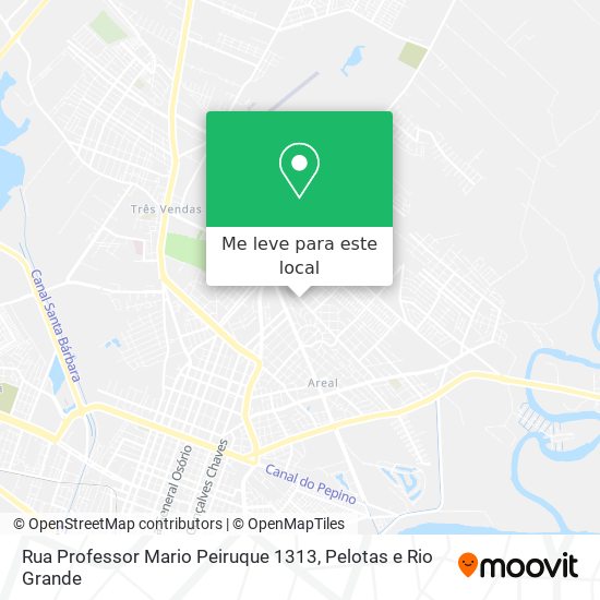 Rua Professor Mario Peiruque 1313 mapa