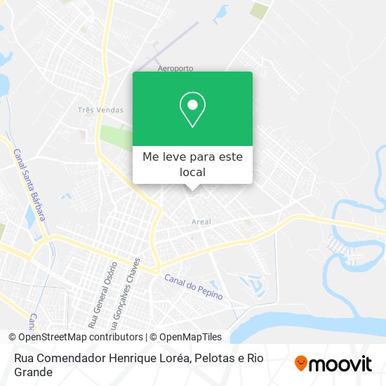 Rua Comendador Henrique Loréa mapa
