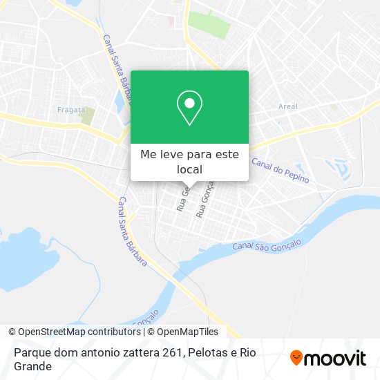 Parque dom antonio zattera 261 mapa