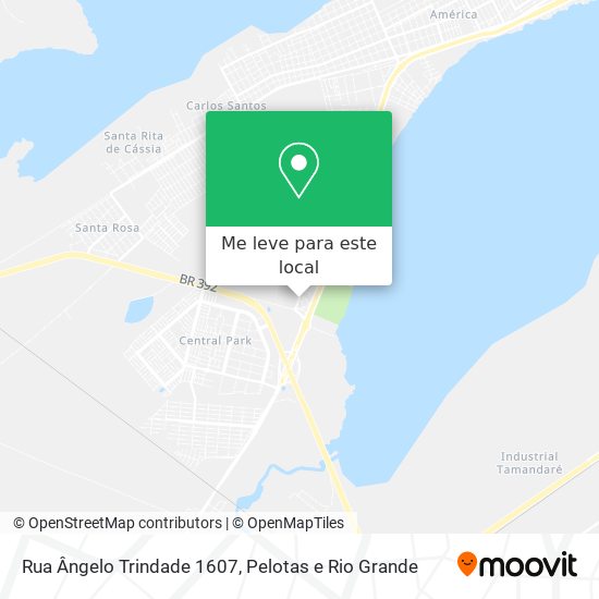 Rua Ângelo Trindade 1607 mapa