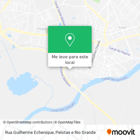Rua Guilherme Echenique mapa