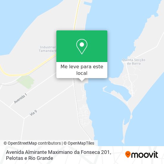 Avenida Almirante Maximiano da Fonseca 201 mapa