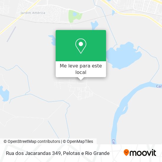 Rua dos Jacarandas 349 mapa