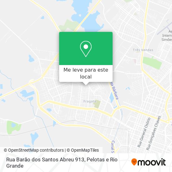 Rua Barão dos Santos Abreu 913 mapa
