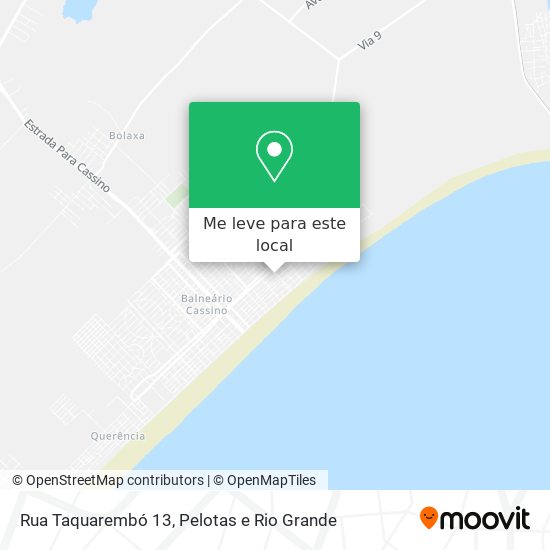 Rua Taquarembó 13 mapa