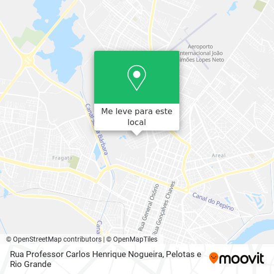 Rua Professor Carlos Henrique Nogueira mapa