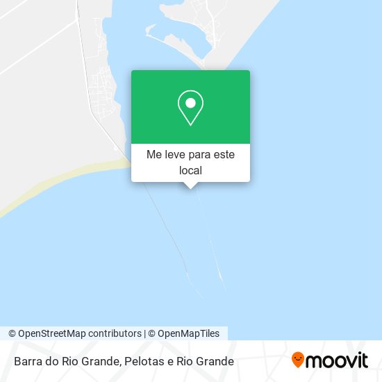 Barra do Rio Grande mapa