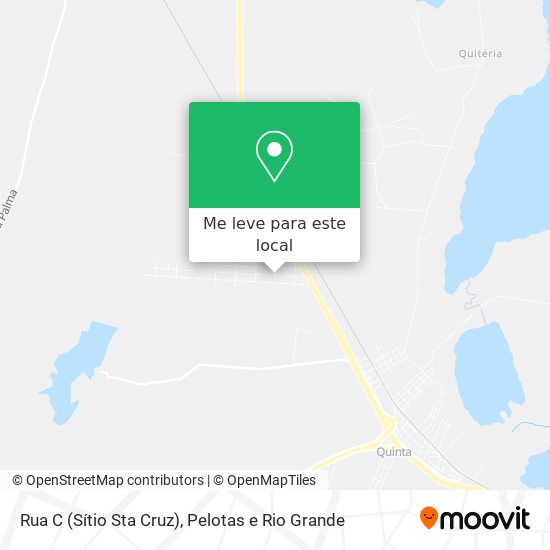 Rua C (Sítio Sta Cruz) mapa