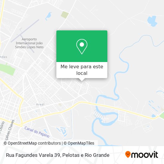Rua Fagundes Varela 39 mapa