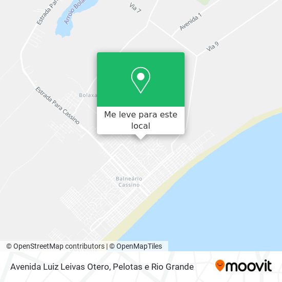 Avenida Luiz Leivas Otero mapa