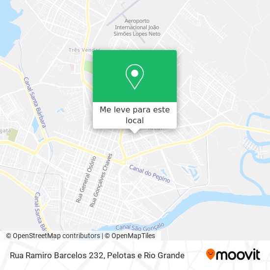Rua Ramiro Barcelos 232 mapa