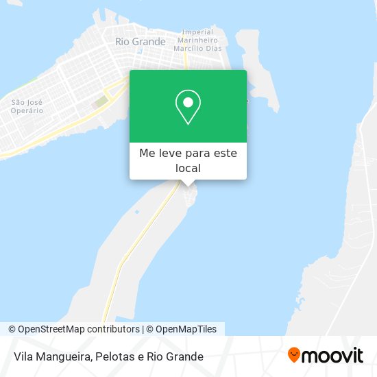 Vila Mangueira mapa