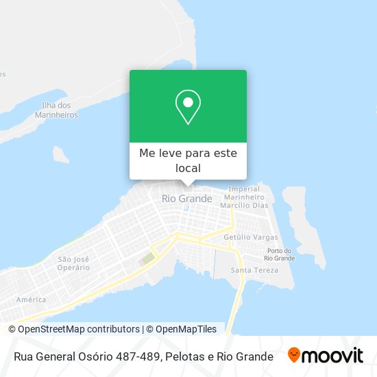 Rua General Osório 487-489 mapa