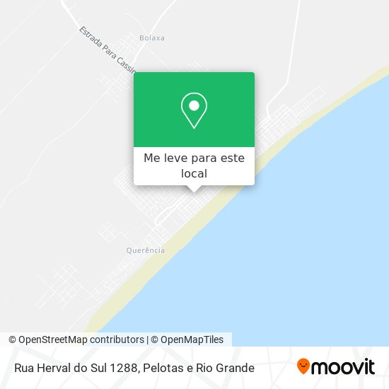 Rua Herval do Sul 1288 mapa