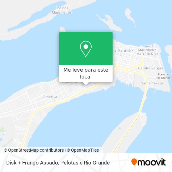 Disk + Frango Assado mapa
