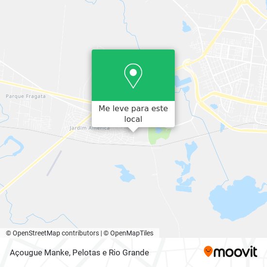 Açougue Manke mapa