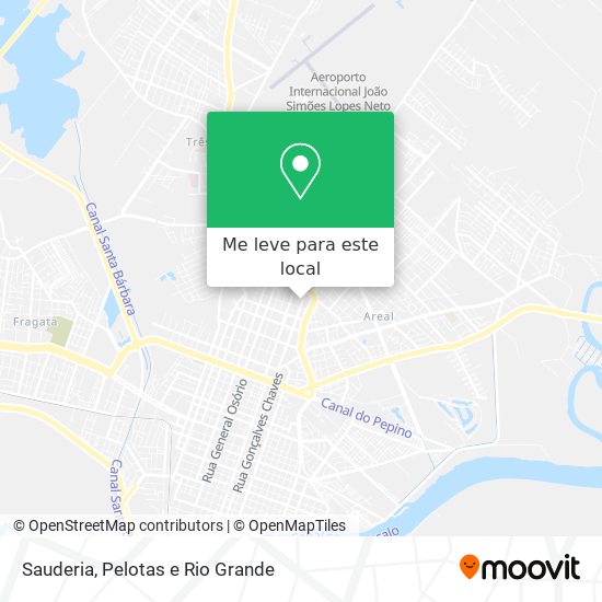 Sauderia mapa
