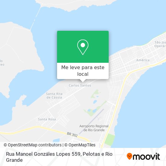 Rua Manoel Gonzáles Lopes 559 mapa