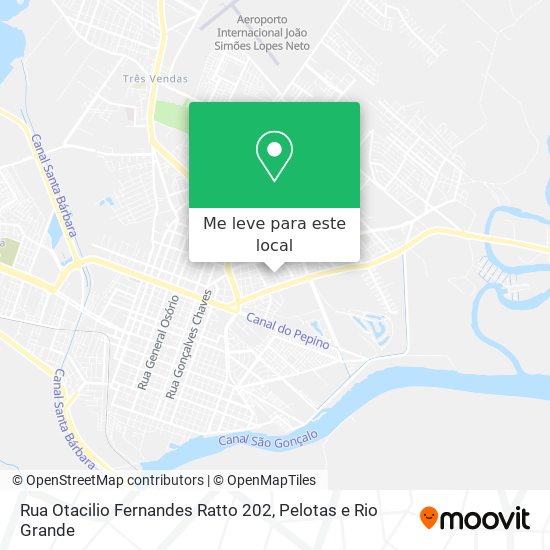 Rua Otacilio Fernandes Ratto 202 mapa