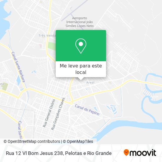 Rua 12 Vl Bom Jesus 238 mapa