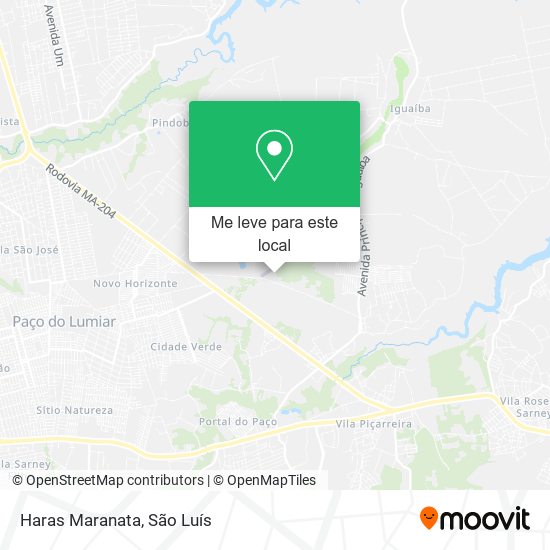 Haras Maranata mapa