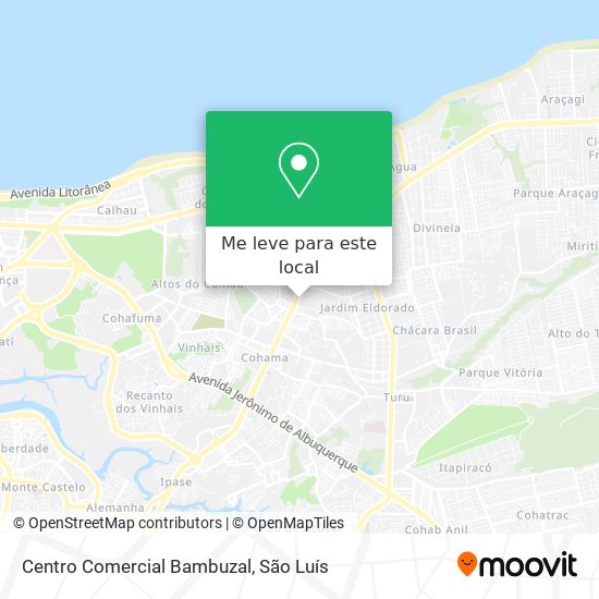 Centro Comercial Bambuzal mapa