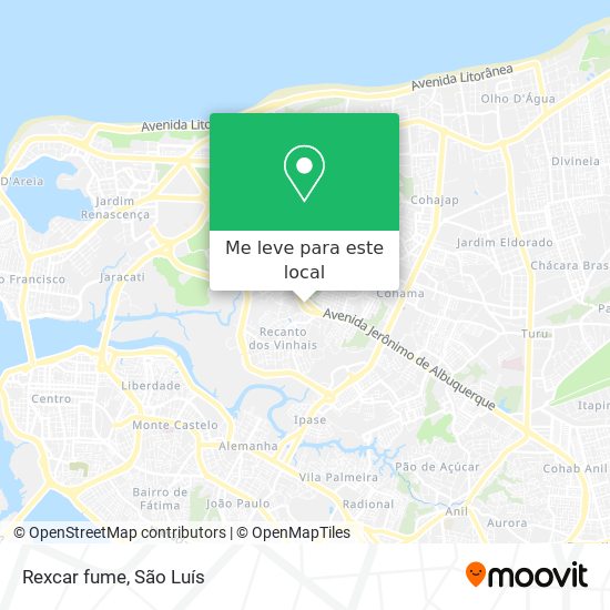 Rexcar fume mapa