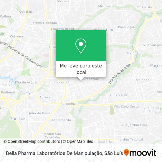 Bella Pharma Laboratórios De Manipulação mapa