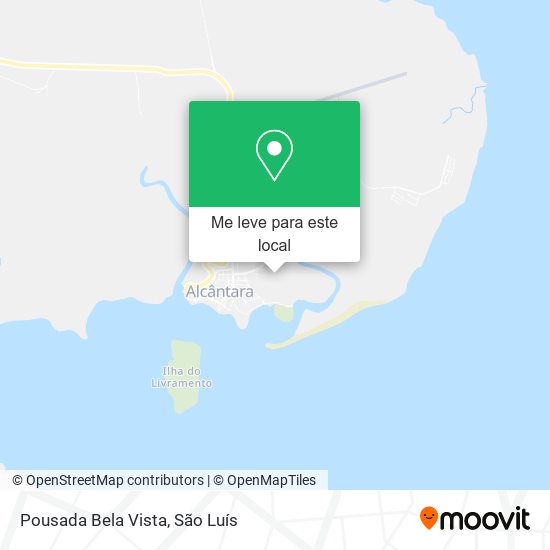 Pousada Bela Vista mapa