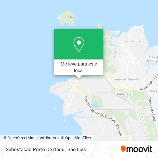 Subestação Porto De Itaqui mapa