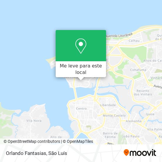 Orlando Fantasias mapa