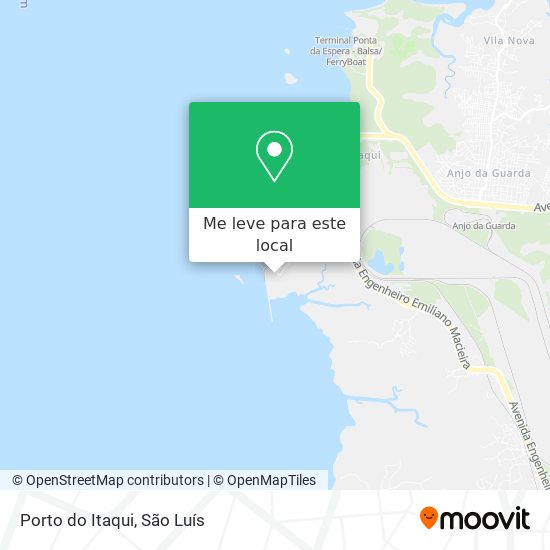 Porto do Itaqui mapa